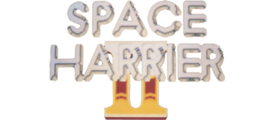Space Harrier II logo for ZX Spectrum